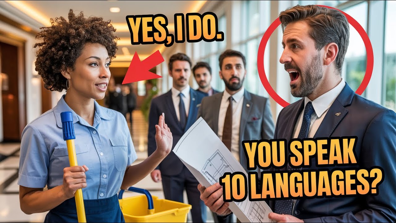 CEO Hears Black Janitor Speaking 10 Languages&mdash;His Reaction Shocks the Entire Company