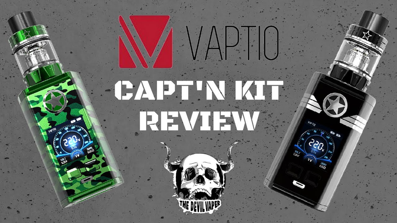 CAPT'N KIT by VAPTIO - Full Review!