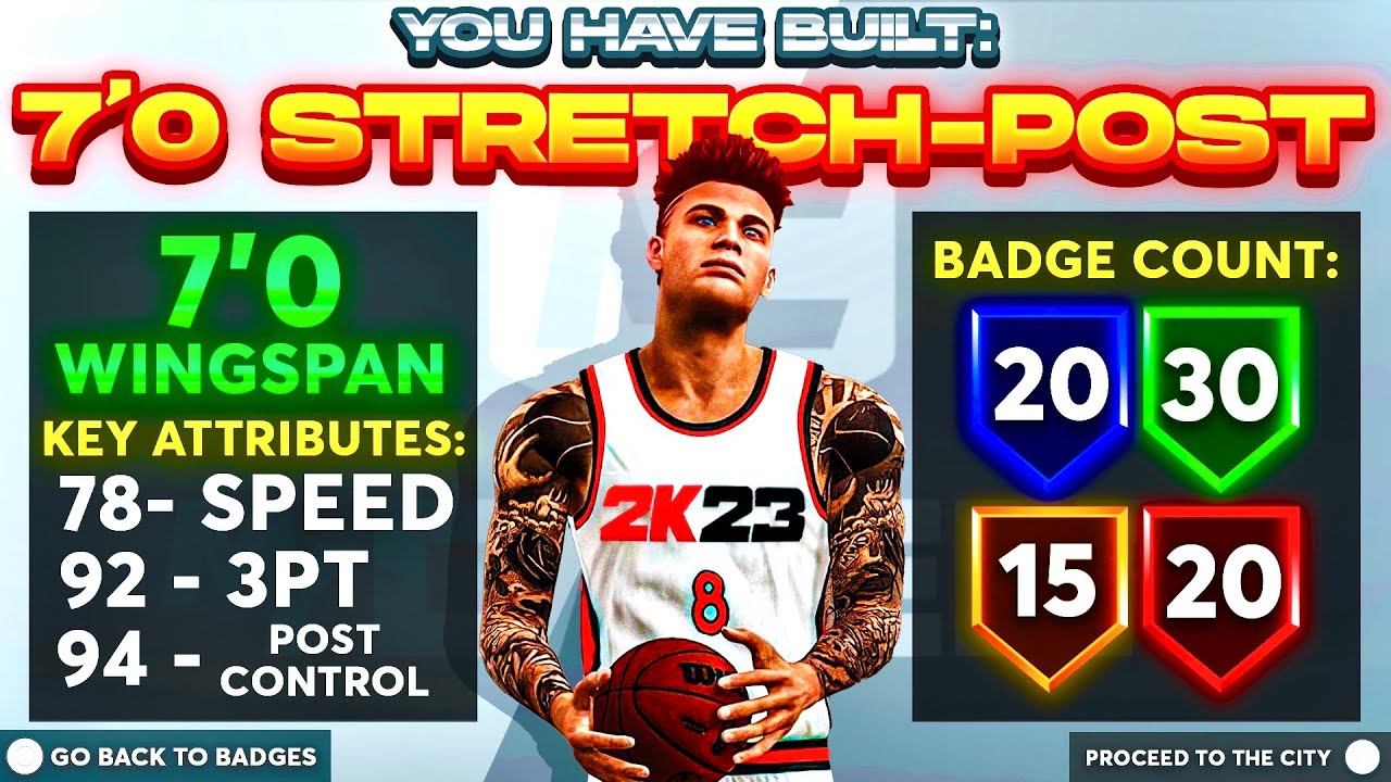 THIS 7'0 MINIMUM WINGSPAN CENTER WILL CHANGE NBA 2K23 FOREVER..