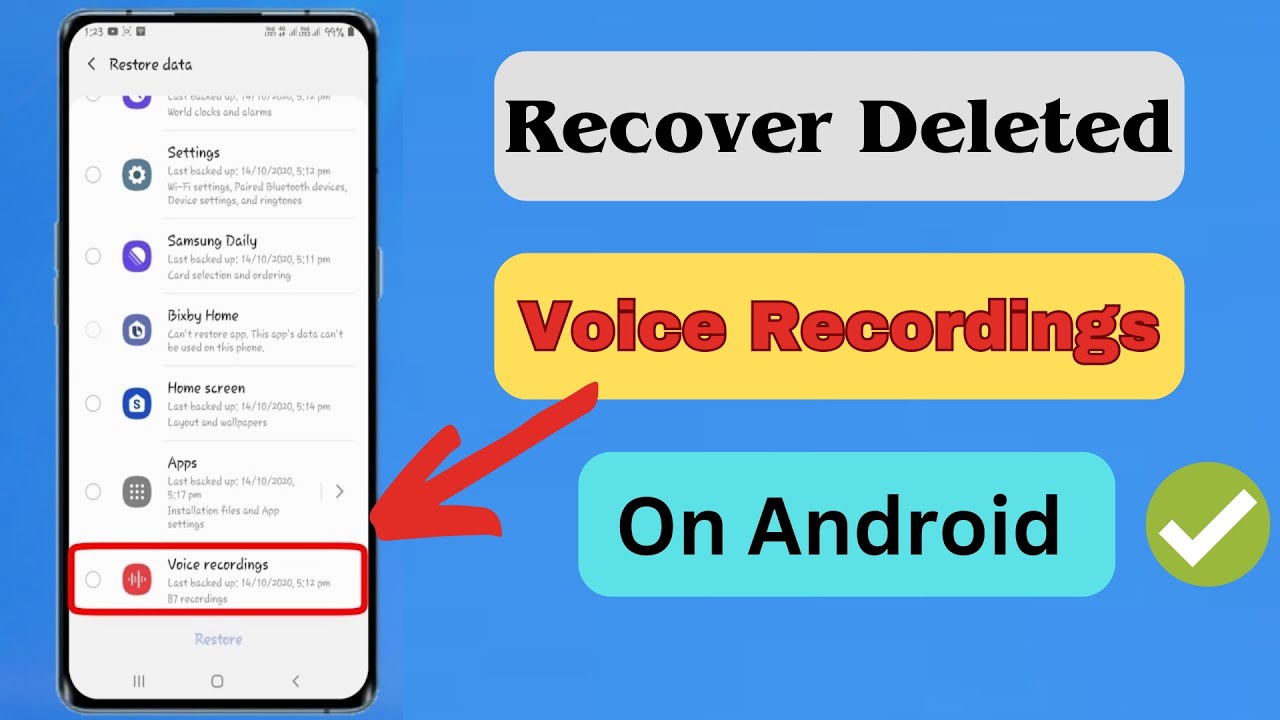 4 способа восстановить удаленные голосовые записи на Android