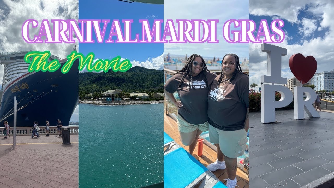 Carnival Mardi Gras - San Juan | Amber Cove | Grand Turk | The Movie