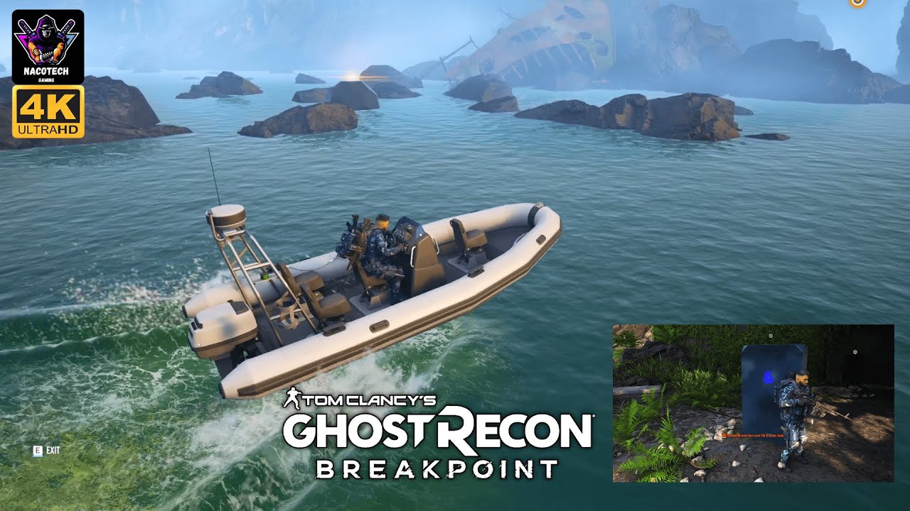 Ghost Recon Breakpoint- Side Mission- The Titan Program- 4k