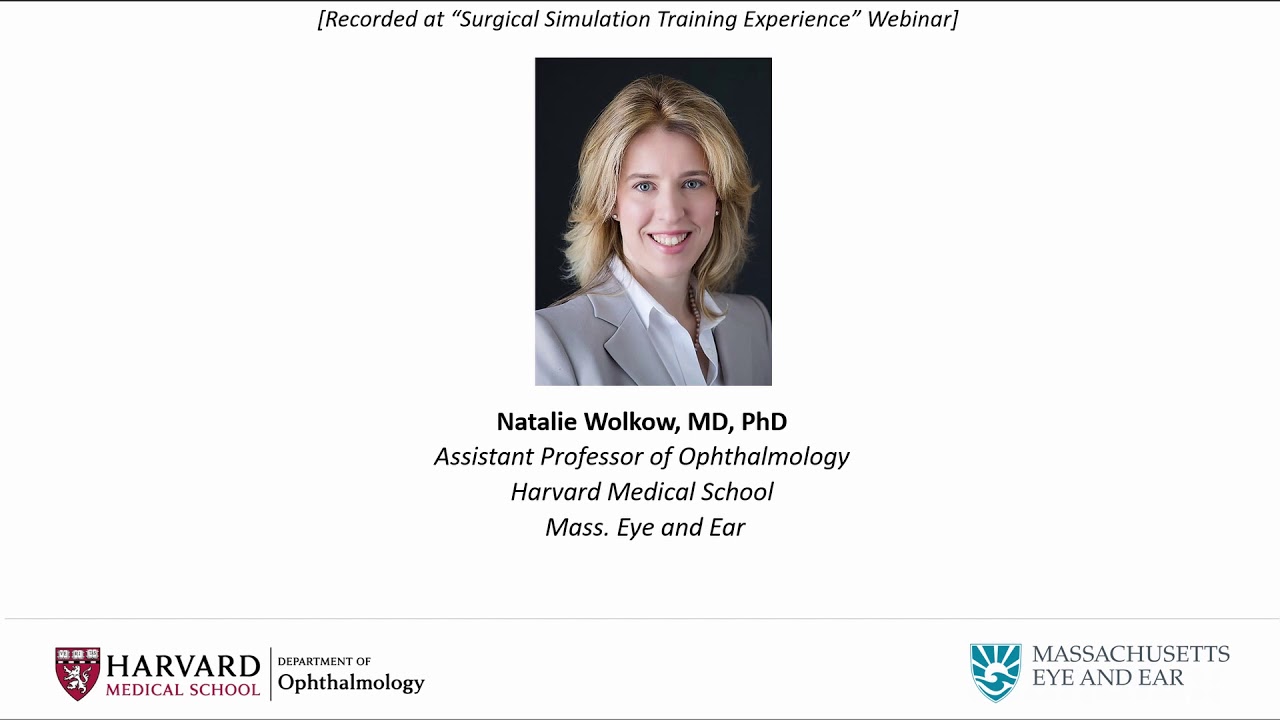 Ophthalmology Surgical Simulation Training: Our Surgical Training Lab