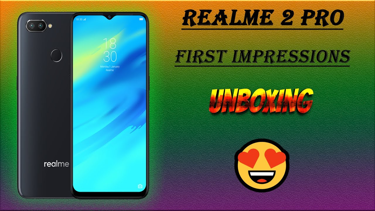 REAL ME 2 PRO Unboxing || Hands on Review || First impression