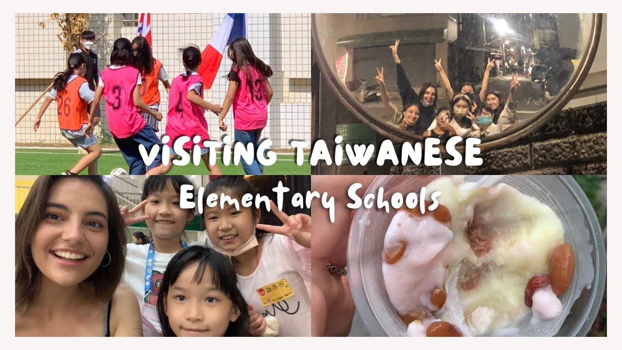 MY LIFE IN TAIWAN | Visiting Taiwanese elementary schools