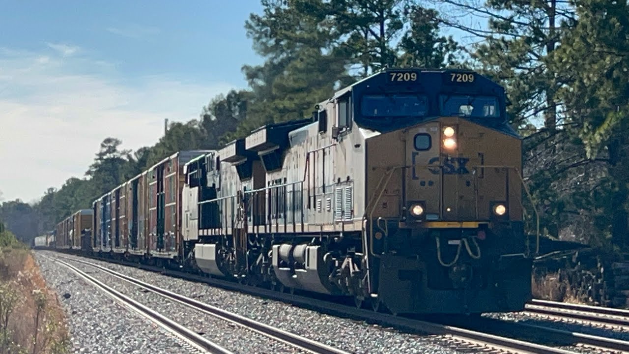 CSX F782 Rocky Mount NC 01/20/2026 w Rebuilt Cw44ac Duo