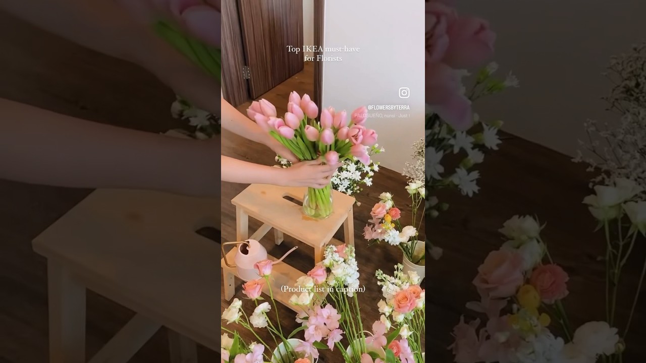 Top IKEA must haves for florists! (Read description for more info)