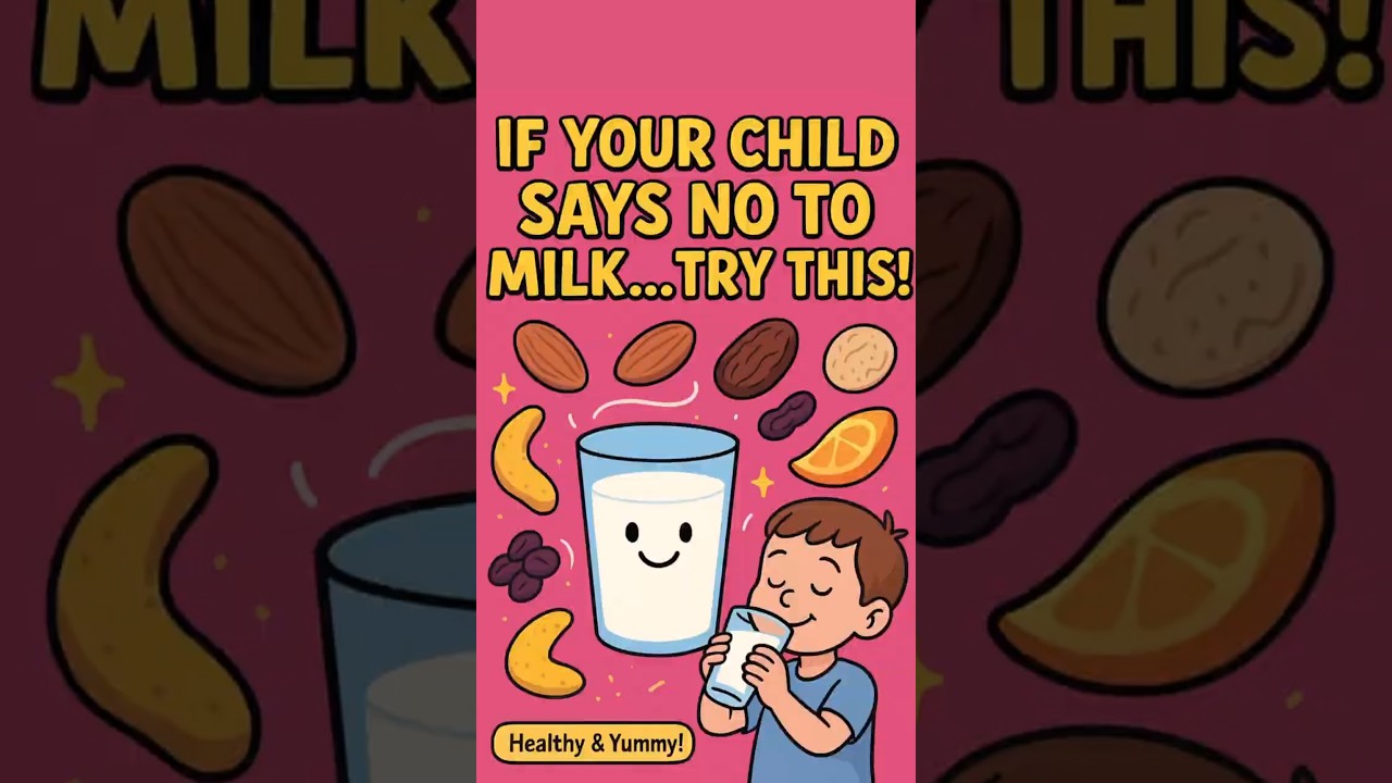 If Your Child Says No to Milk&hellip; Try This! 🥛