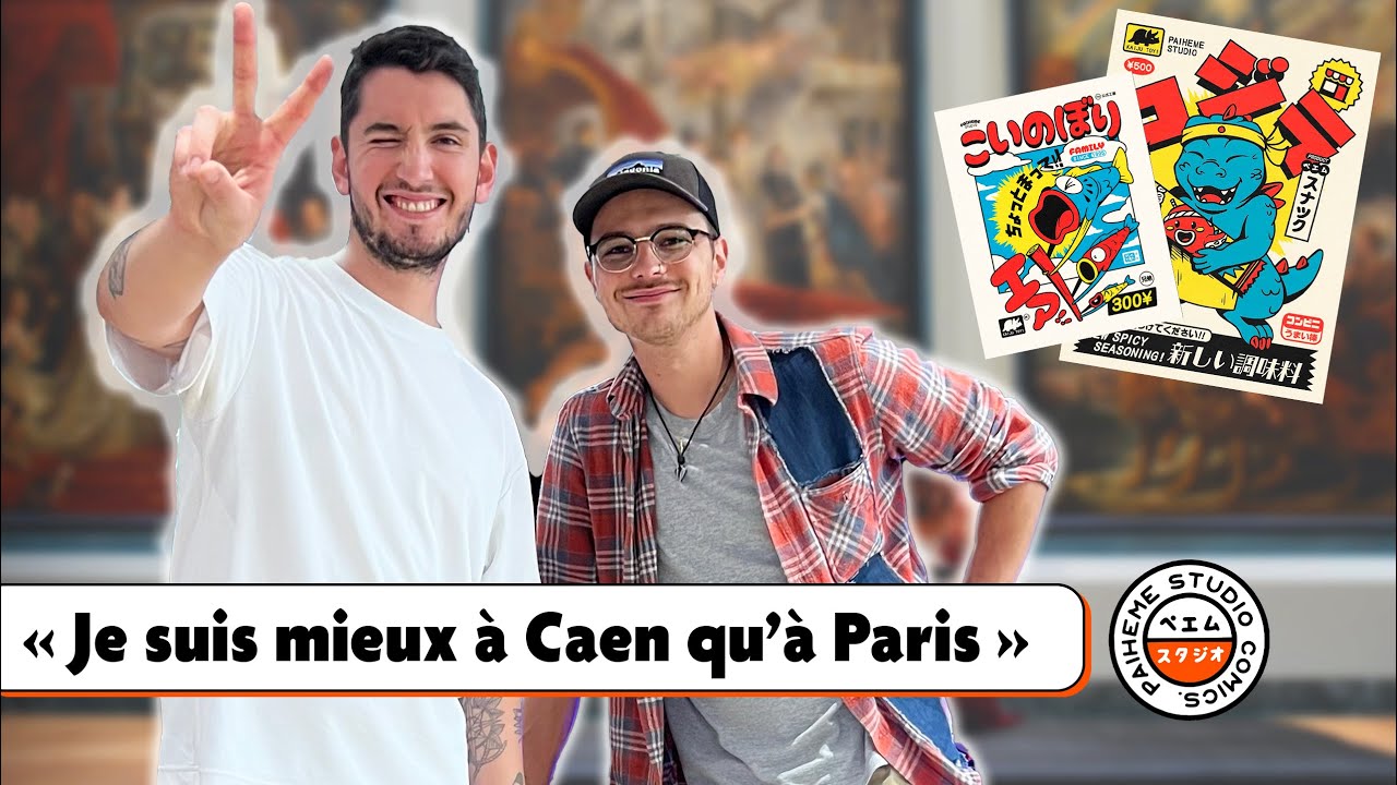 Une journée avec Paiheme, l'illustrateur Japon à Caen ! 🖋️⛩️ (@Paiheme)