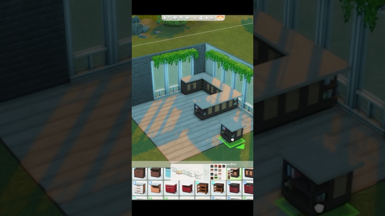 Spacious kitchen🍜 #shortsvideo  #asmr  #sims4  #sorts