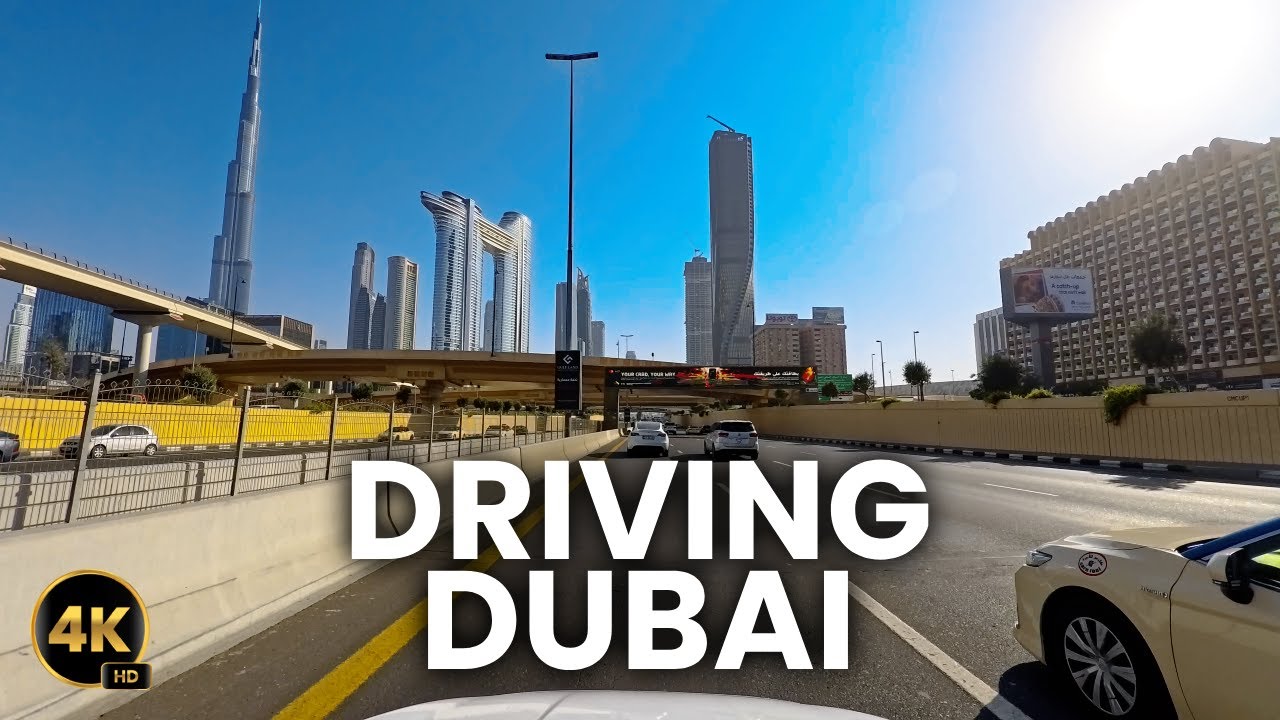 Dubai Driving Tour | 4k