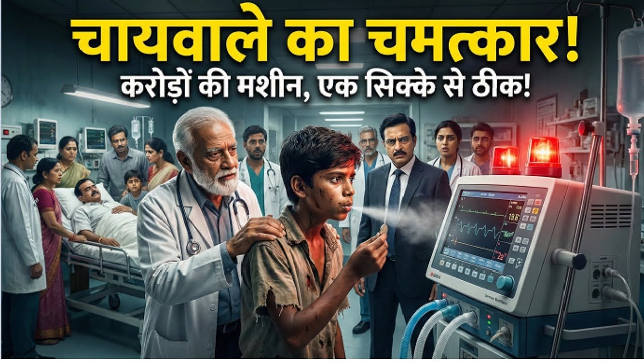 करोड़ों की मशीन फेल, 15 साल के चायवाले ने 1 रुपये के सिक्के से कर दिया चमत्कार! 😱 #Reallifestory