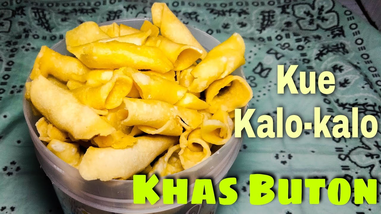 Resep Kue Kalo-Kalo Khas Buton Super Renyah