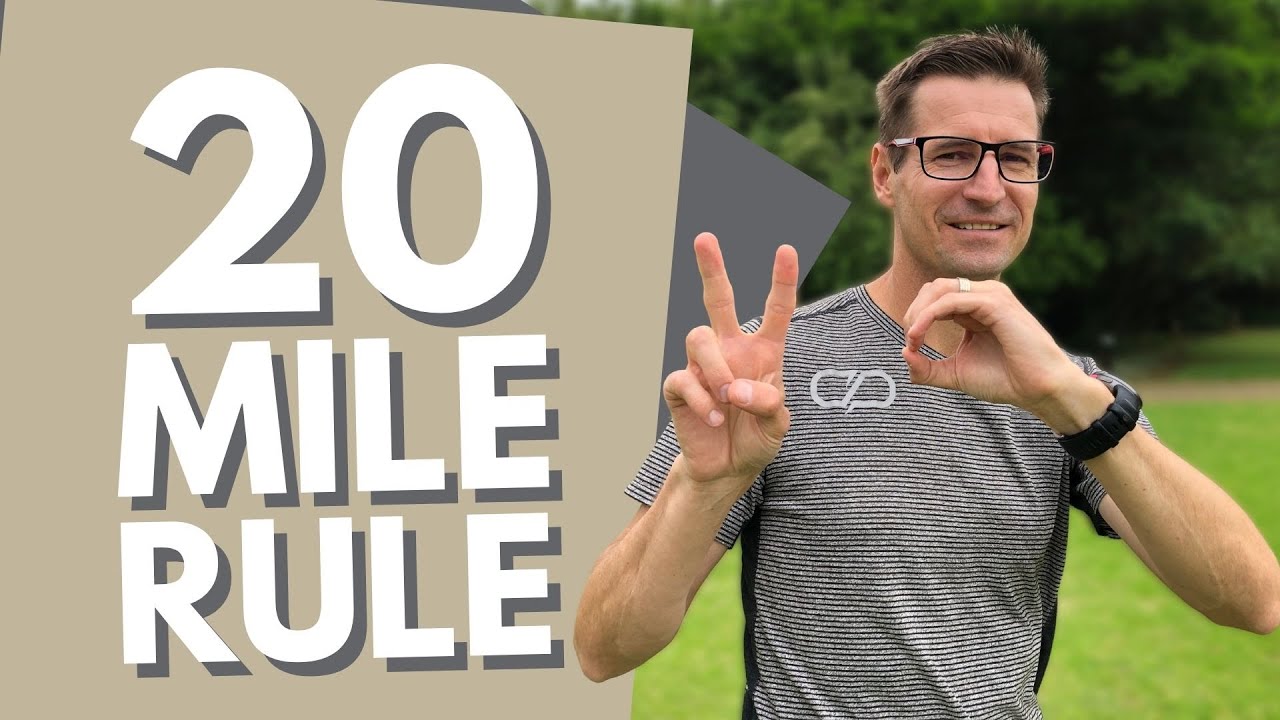 The 20 Mile Principle: Do Runners Need Them?