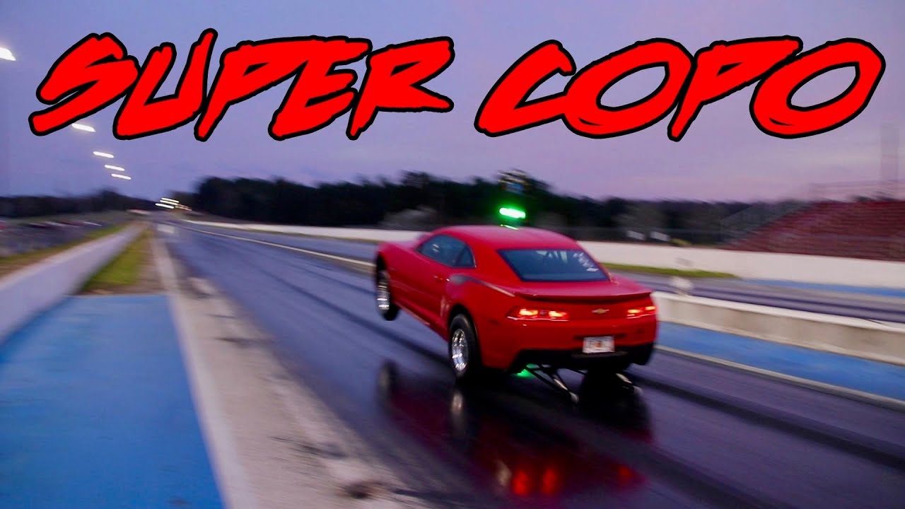 THIS CHEVROLET COPO CAMARO WAS A STRAIGHT MONSTER AT CAROLINA DRAGWAY