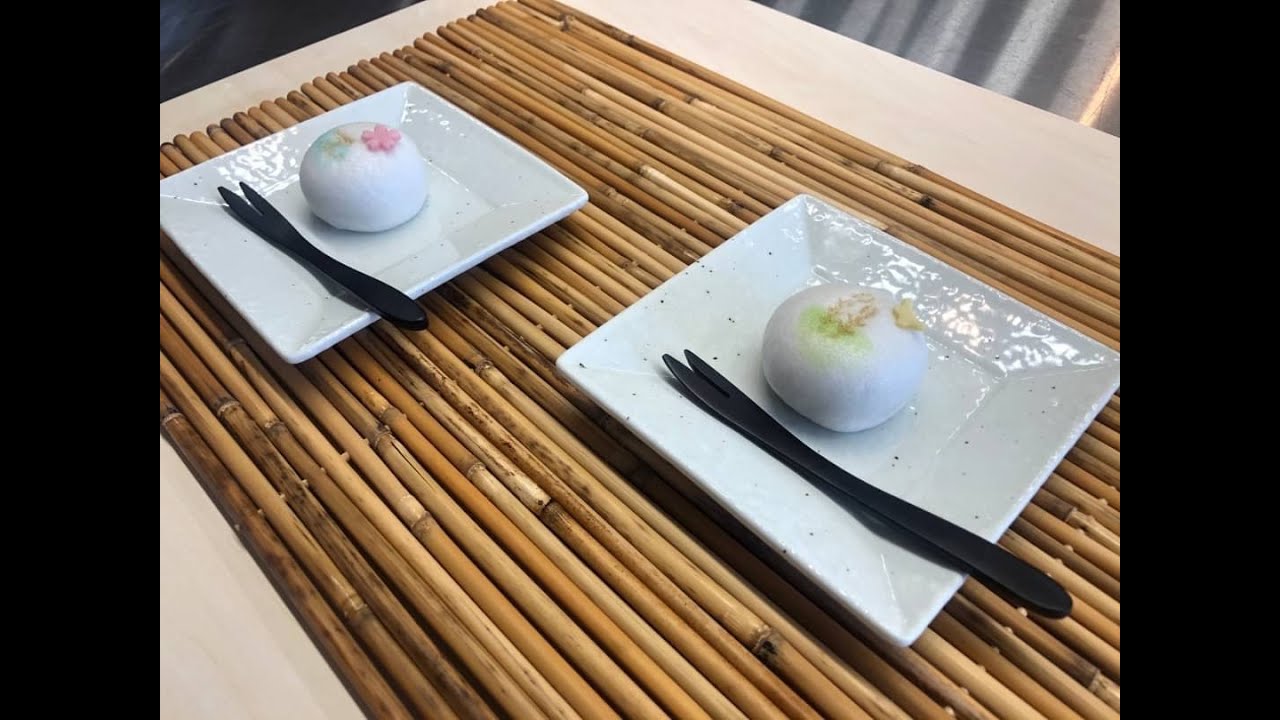 ふっくらお饅頭はどうやってできる？季節を感じさせる飾りつけにも注目！和菓子の設備が充実した専門学校で薯蕷饅頭（じょうよまんじゅう）をつくるメイキング動画★
