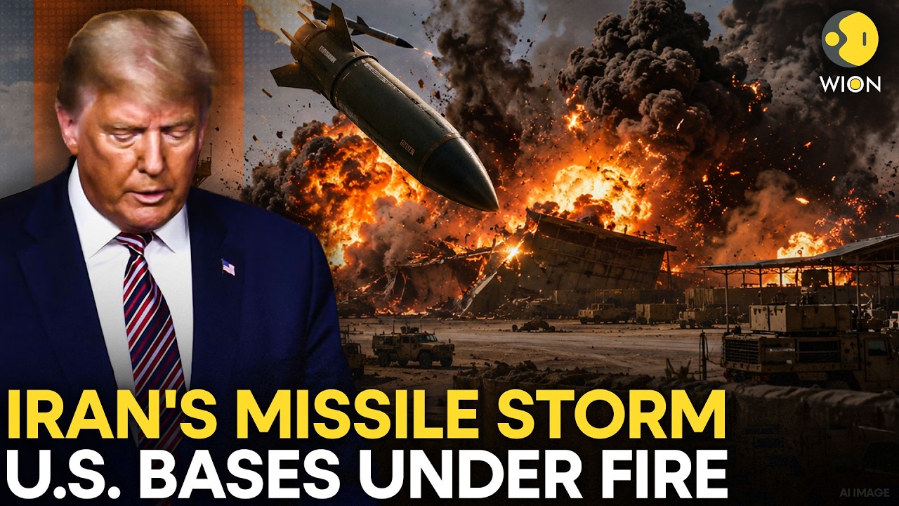 US-Iran War: Iran Launches 'Op Nasr 2' Against US Bases Across Bahrain, Jordan & Kuwait | Originals