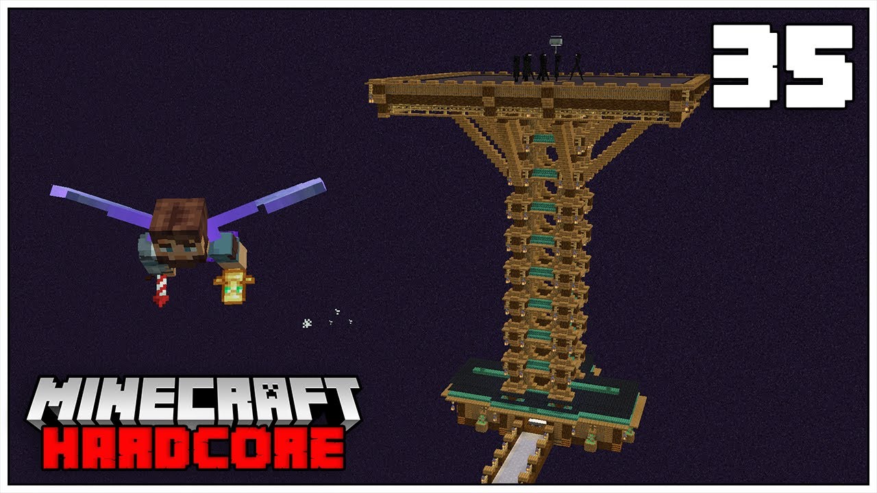 Minecraft Hardcore Let's Play - СУПЕР БЫСТРАЯ ФЕРМА ЭНДЕРМЕНА ЗА 1 УДАР!!!