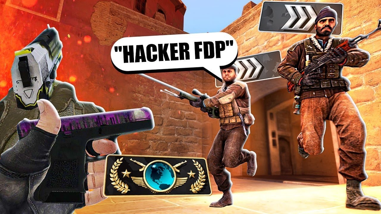Um GLOBAL de USP sem silenciador e GLOCK modo RAJADA no PRATA (difícil)
