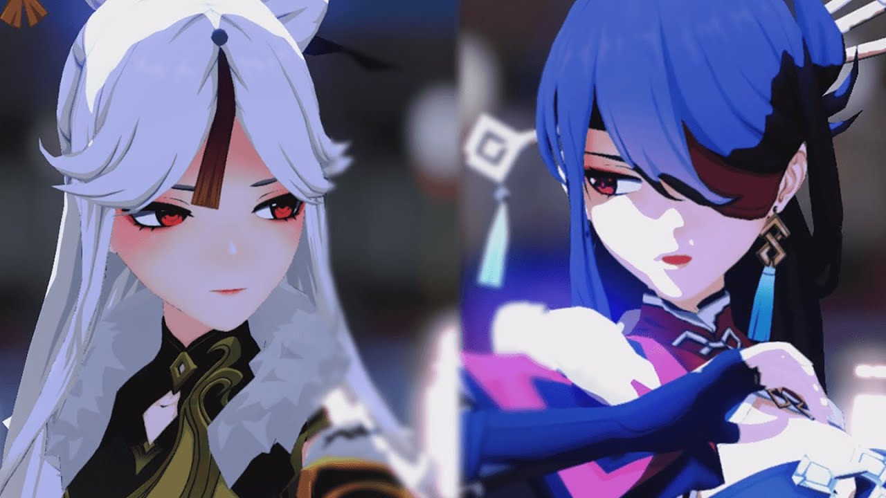 【原神 | Genshin Impact MMD 】カンタレラ / Cantarella 【Beidou x Ningguang】
