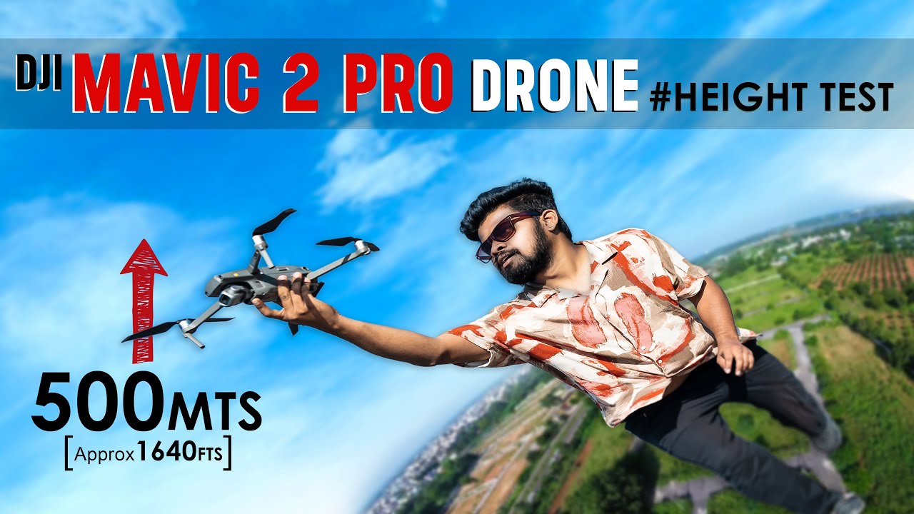 Experiment On Drone | How High Can A Drone Fly | Height Test | 500mts In The Sky 😳