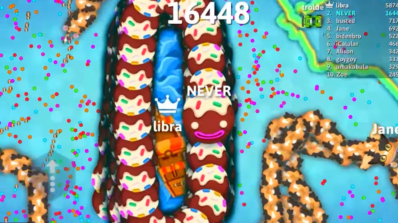 My Secret Circling Trick That No One Knows About? - Snake.io🐍 #211