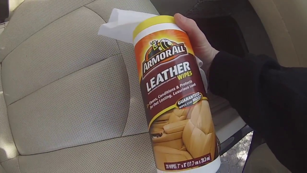 Салфетки для кожи Armor All Leather (ОБЗОР)
