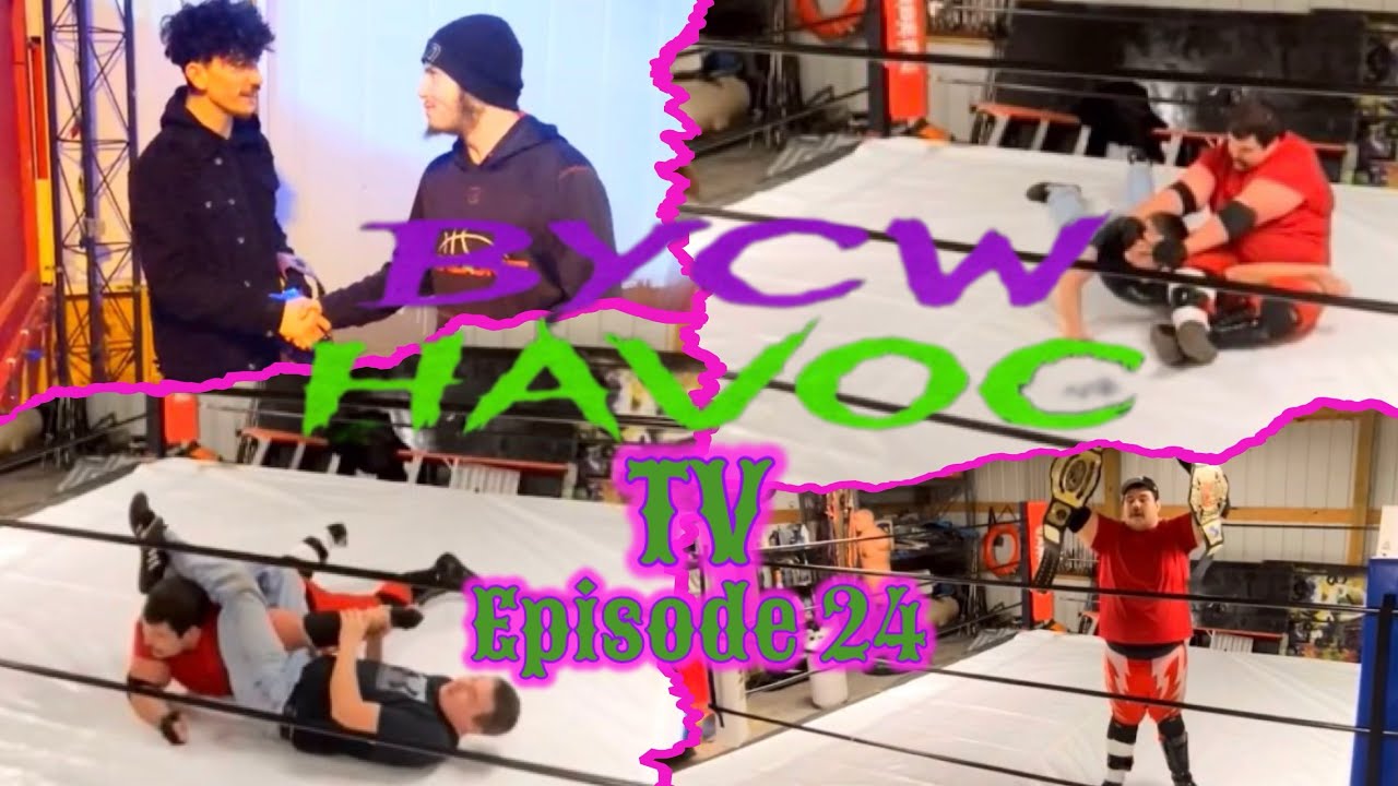 BYCW Sunday Night HAVOC TV S9E24. Number 1 Contender Match!! ( Backyard Wrestling )