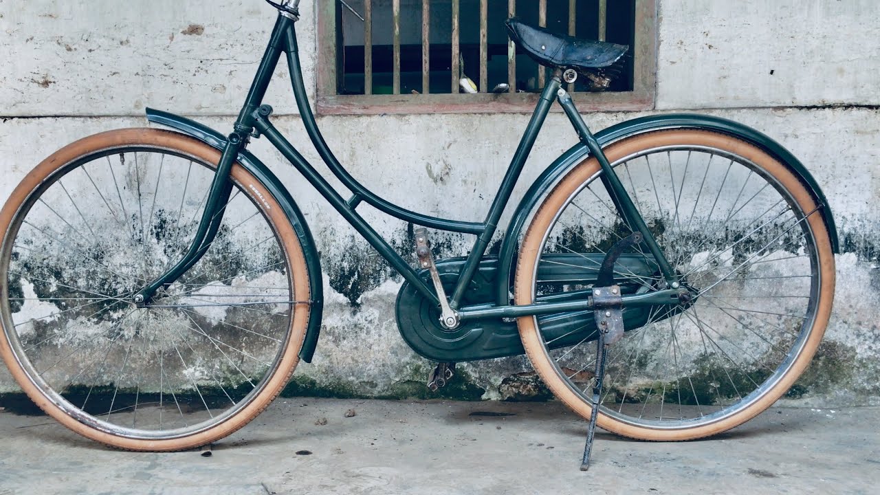 Repaint sepeda onthel | Restoration bicycle old ~ part 2