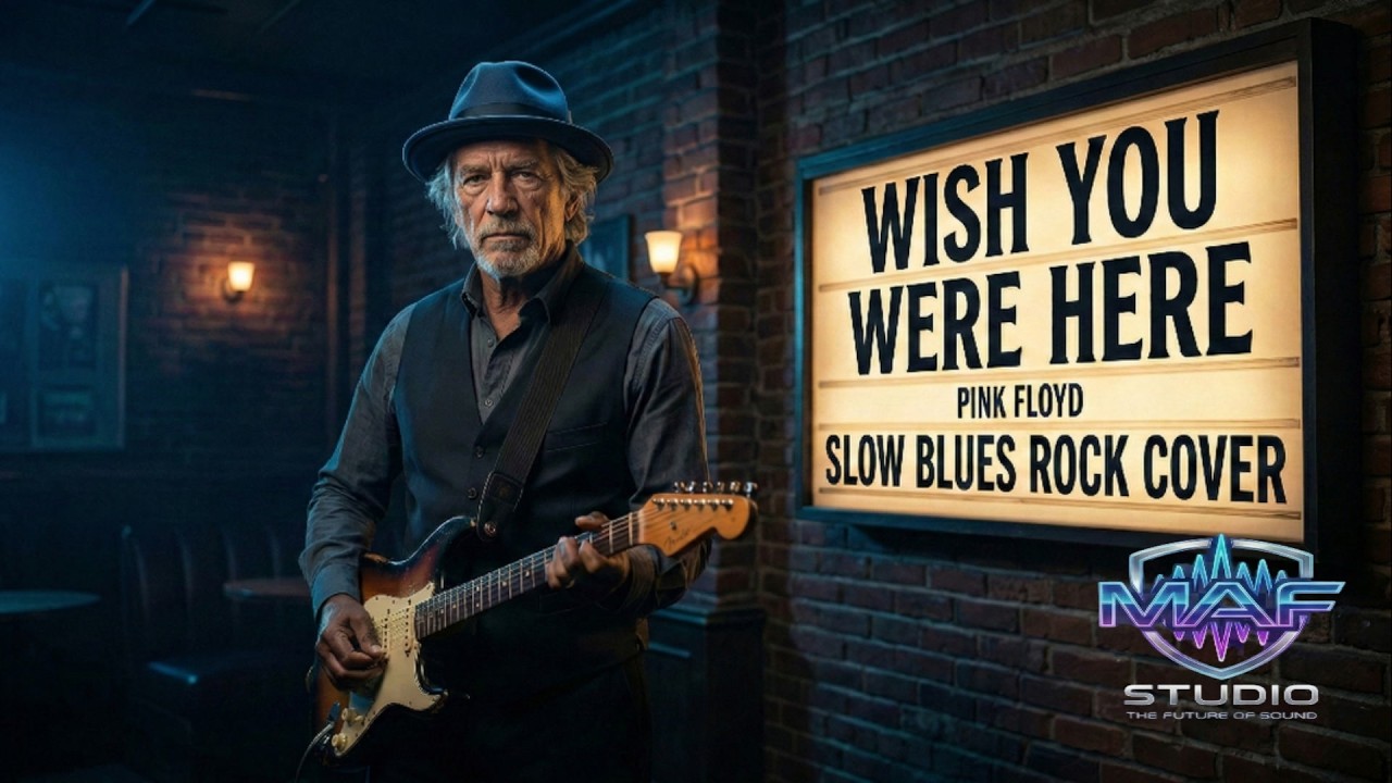 What if Pink Floyd - Wish You Were Here Was Slow Blues Rock? | [MAF STUDIO REIMAGINED]