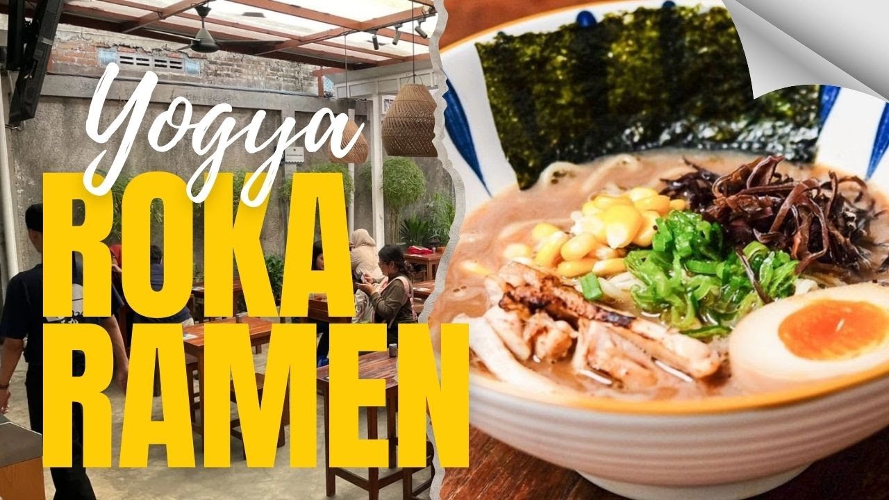 REVIEW ROKA RAMEN YOGYAKARTA || RAMEN PALING ENAK DI YOGYAKARTA!!!