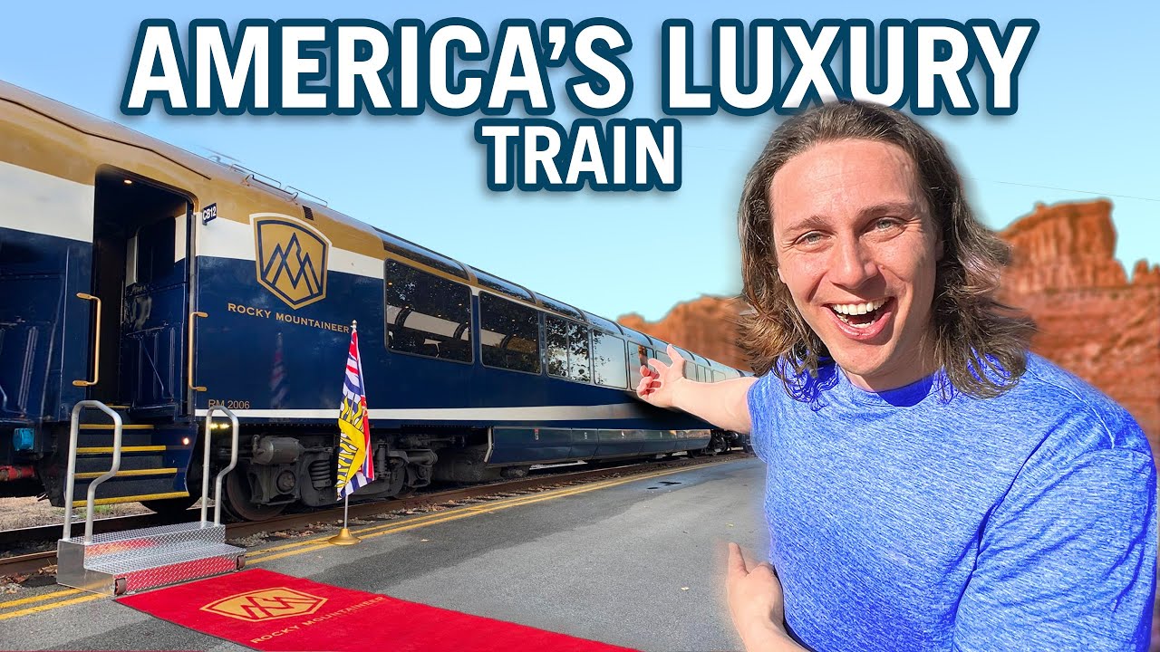 5. Riding America's LUXURY TRAIN!