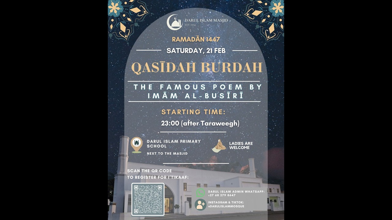 Qasidah Burdah Programme