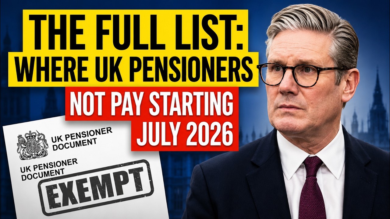 🚨 BREAKING: UK Pensioners Are Now EXEMPT From These Charges Starting July 2026 &mdash; Most Haven&rsquo;t  Yet
