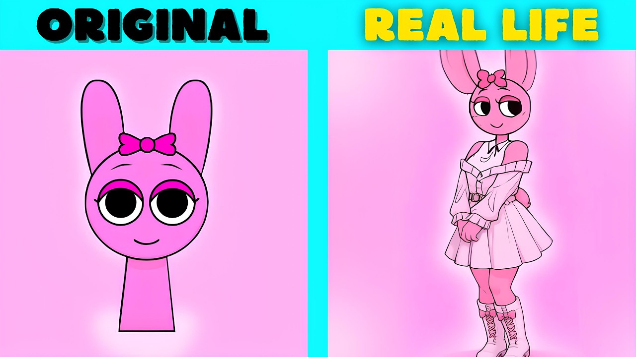 Best TikToks of Incredibox Sprunki: Pinki In Real Life🙀🙀🙀 PHASE 1 vs PHASE 2 | Original vs Real Life