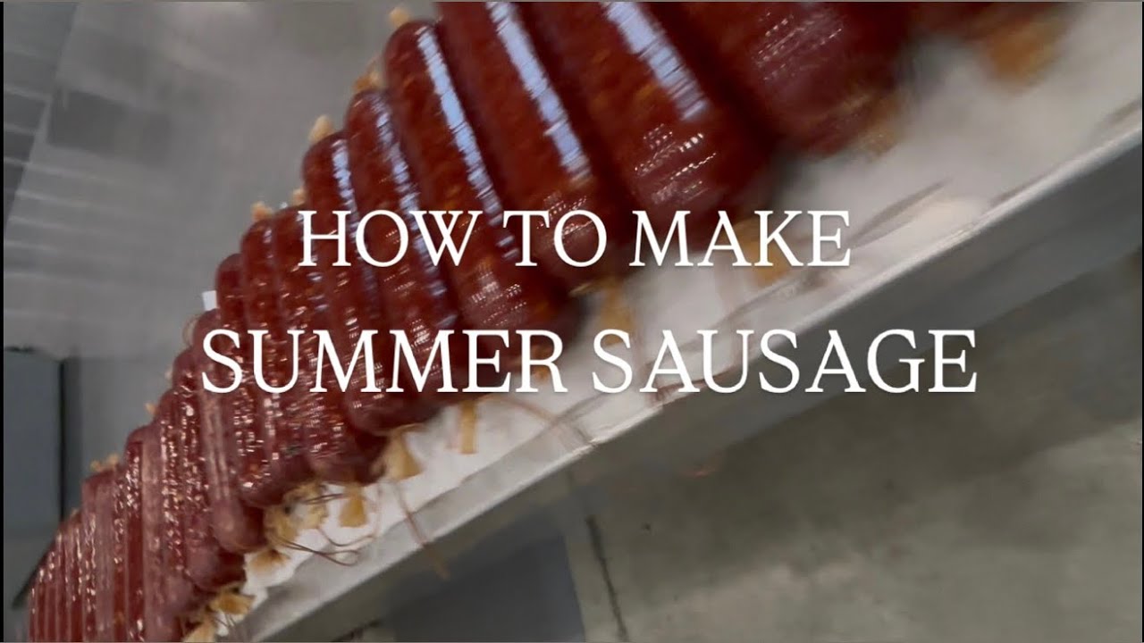 How to Make Summer Sausage 