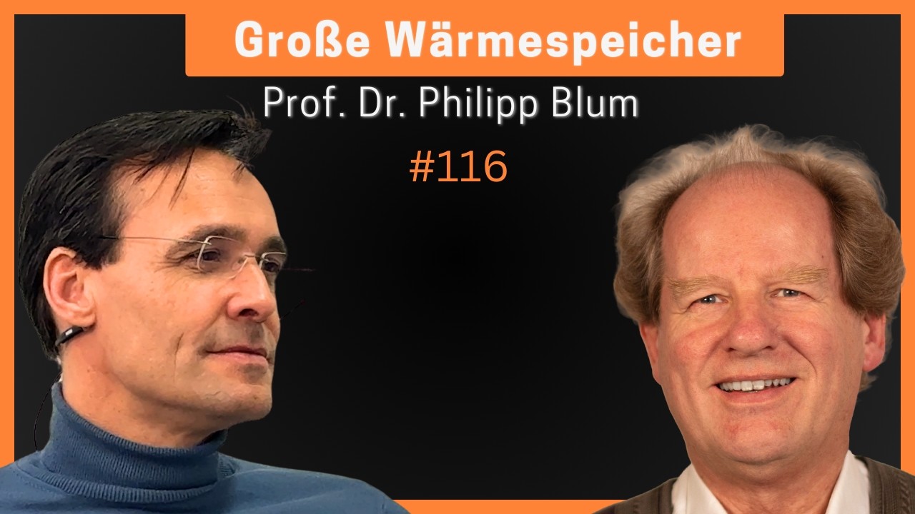 Prof. Dr. Philipp Blum: Aquiferspeicher, Wärmepumpe-Klimaanlage | Eduard Heindl Energiegespräch #116
