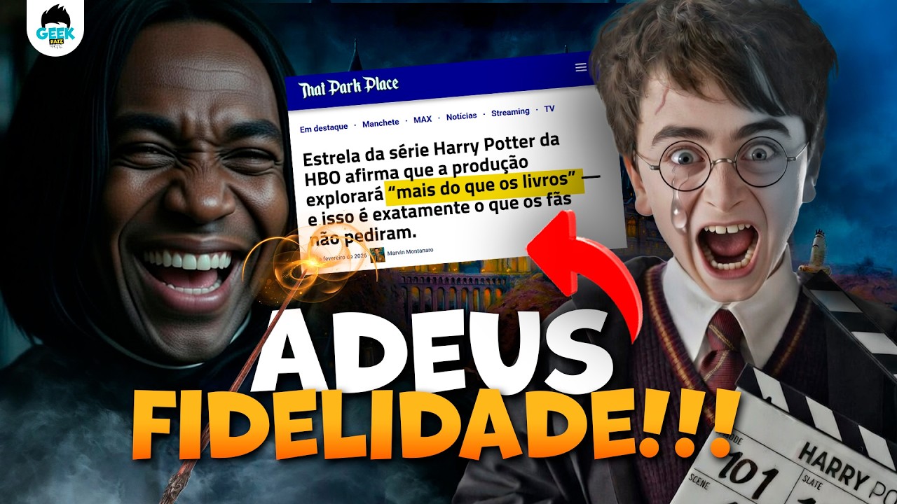 HARRY POTTER NA HBO VAI MUDAR A HISTÓRIA? O FIM DA FIDELIDADE AOS LIVROS😔😔