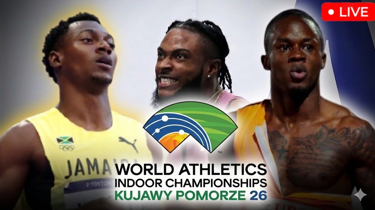 🔴 LIVE: 60m Round 1 HEATS | World Athletics Indoor Champs 2026