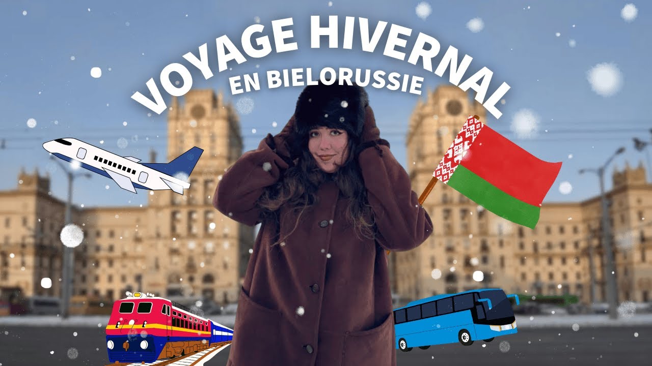 Avion, Bus, Train : Mon périple en ex-URSS en 2026 | Моё зимнее путешествие в Беларусь !