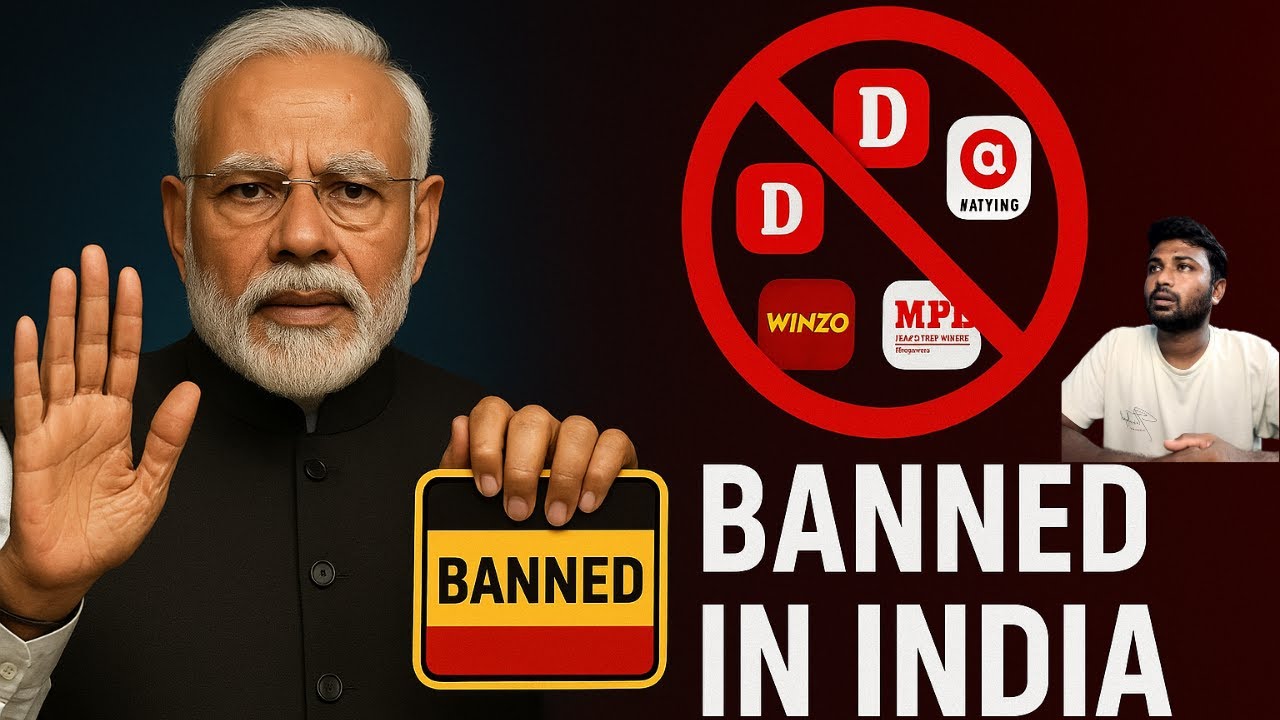 Breaking News: Online Gaming Ban in India 2025 | Dream11, MPL, Rummy Apps Banned | TechToolsTelugu