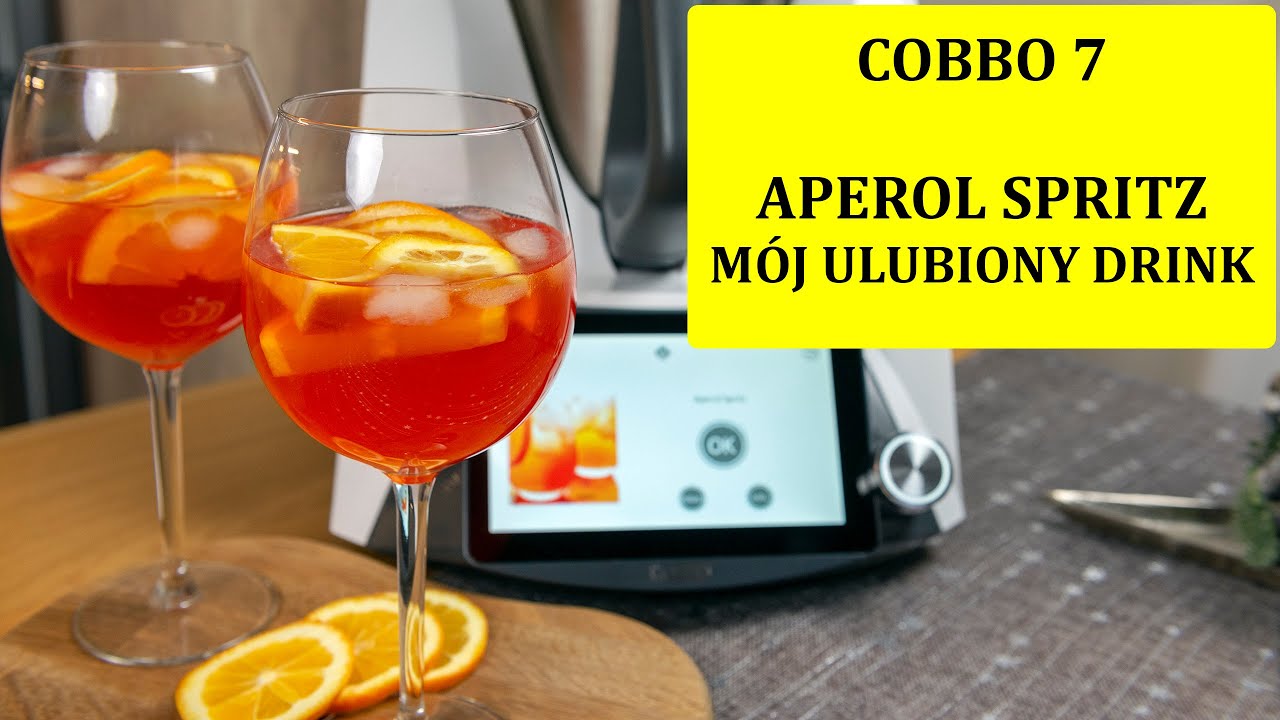 Aperol Spritz najlepszy drink na każdą okazję - robot kuchenny COBBO