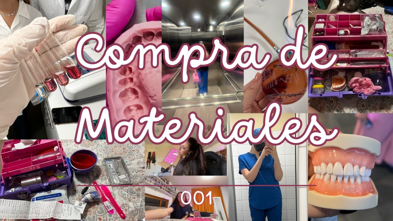 PRIMERA COMPRA DE MATERIALES ODONTOL&Oacute;GICOS 🦷 | VLOG 001
