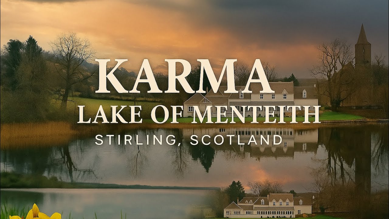 Scotland’s Only Lakeside Hotel | Karma Lake of Menteith Vlog 🦢🇬🇧🌿