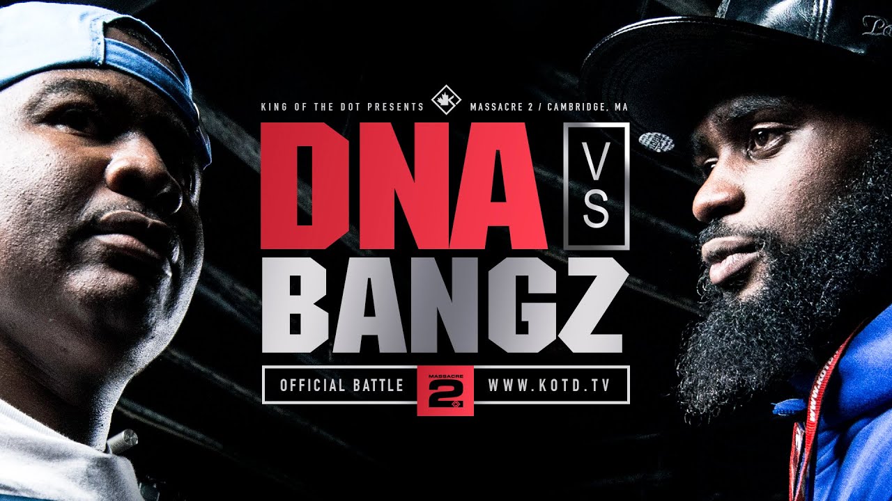 KOTD - Rap Battle - DNA vs Bangz | #GZ