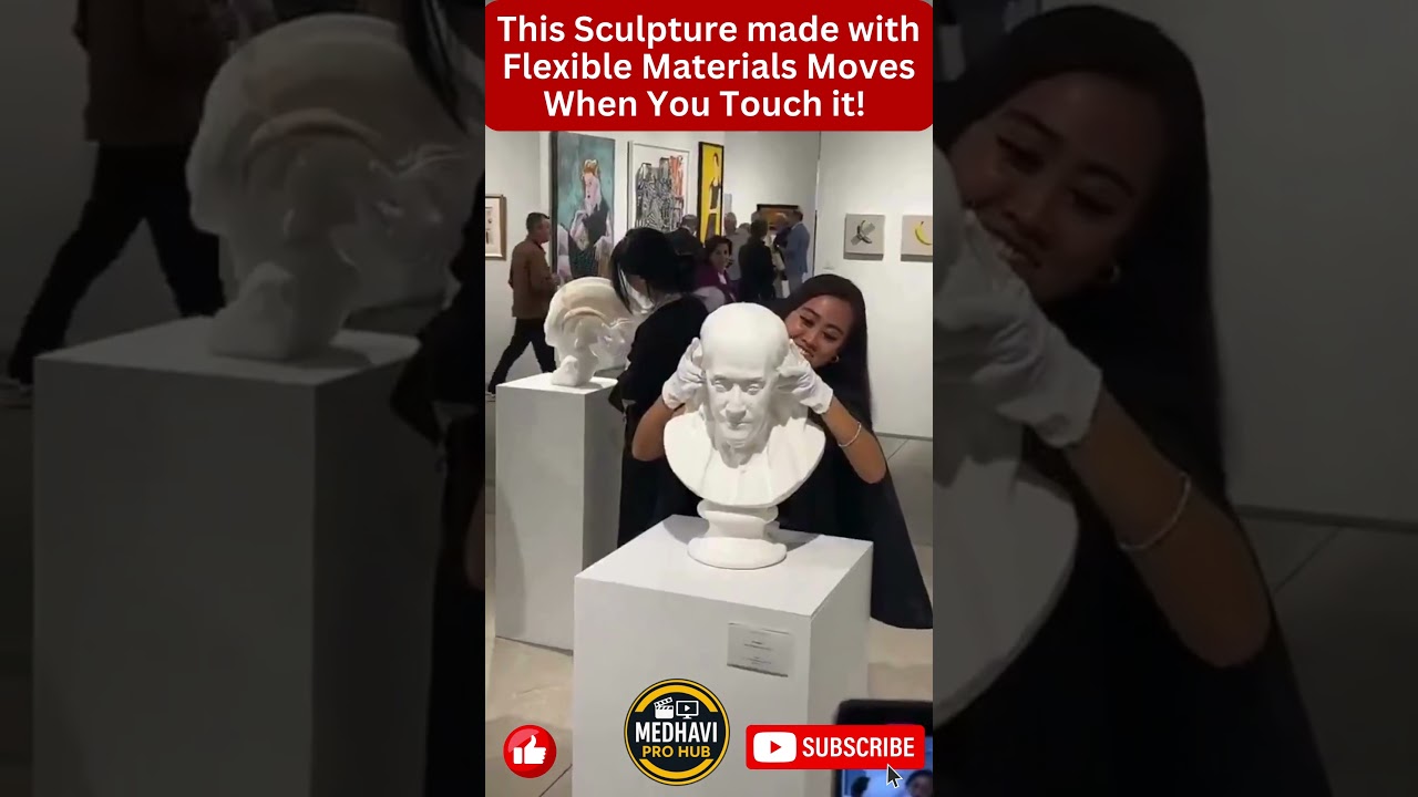 This Sculpture Moves When You Touch It!   #ArtInnovation