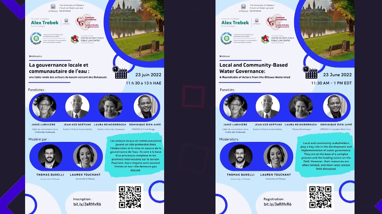 La gouvernance locale et communautaire de l’eau - Local and Community Based Water Governance