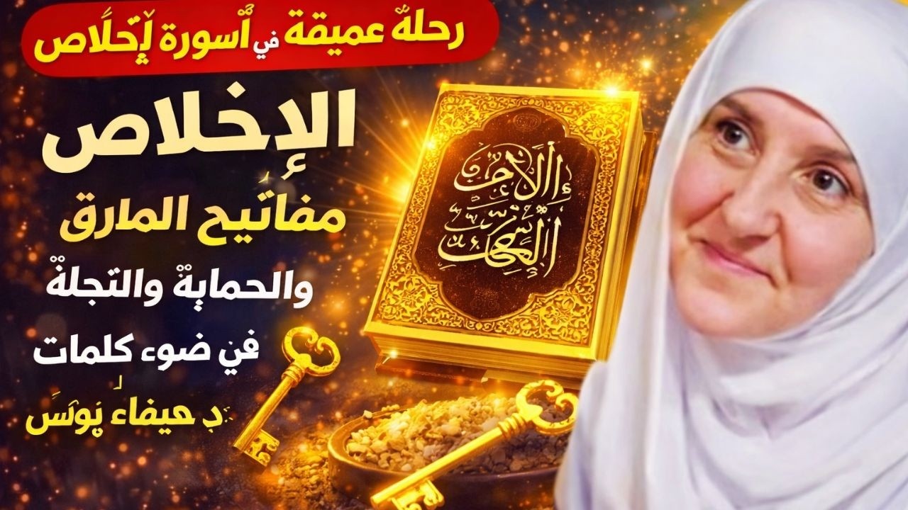 رحلة عميقة في أسرار سورة الإخلاص | مفاتيح الرزق والحماية والنجاة في ضوء كلمات د. هيفاء يونس