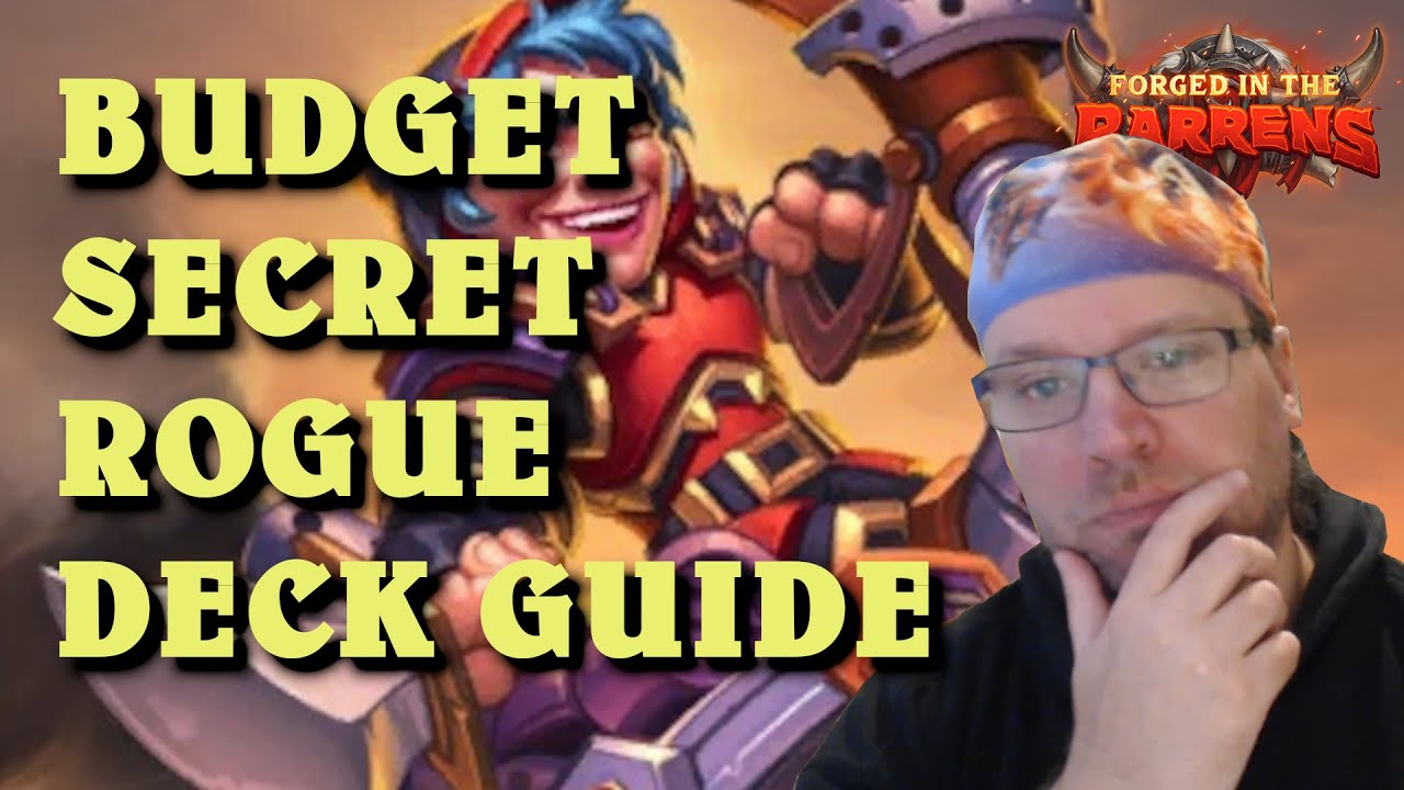 Budget Secret Rogue deck guide and gameplay (Hearthstone Forged in the Barrens)