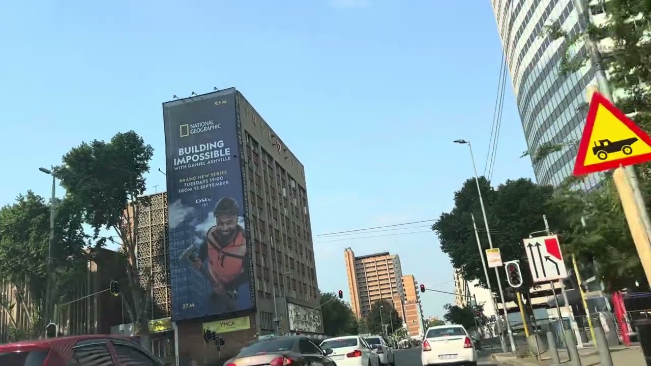 Johannesburg drive #braamfontein